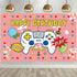Video Game Happy Birthday Backdrop Gaming Theme Birthday Party Backdrop Banner Gaming Party Decorations for Game Fans Kids Boys Birthday Party Sup...