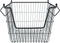DII Metal Wire Mesh Stackable Utility Storage Bin, Large Rectangle, 13x10x11", Black...