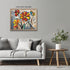 Posterizer 1 pcs-beautiful dainty flower in oil painting style 2-Floral & Botanical Art-Landscape & Nature Art-Decor for Home & Office- unframed w...