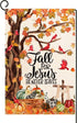 Baccessor Fall Tree Cardinal Garden Flag Fall for Jesus He Never Leaves Flag Vertical Double Sided, Pumpkin Autumn Harvest Thanksgiving Holiday Ya...
