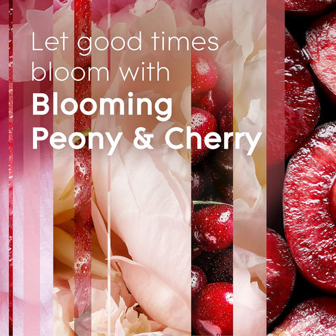 Glade Automatic Spray Refill, Air Freshener for Home and Bathroom, Blooming Peony & Cherry, 6.2 Oz...