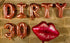 LaVenty DIRTY 30 Balloons Dirty 30 Letter Balloons Banner 30 Balloons Red Lips Balloon 30th Birthday Decoration...