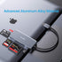 CF Card Reader,USB 3.0 to Compact Flash Memory Card Reader Adapter 5Gbps Read 5 Cards Simultaneously for SDXC, SDHC, SD, Micro SDXC, Micro SD, Mic...