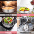 P&P CHEF Cake Pan Set of 3, 4" + 6" + 8" Round Baking Layer Tier Cake Pans Tins, Stainless Steel Bakeware for Birthday Weeding, Heavy Duty & Non T...