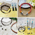 Silver Cord End Cap Kumihimo Kit Flat Leather Cord End Caps Round Tassel End Caps Barrel End Caps Bracelet Making Supplies Leather Bracelet Making...
