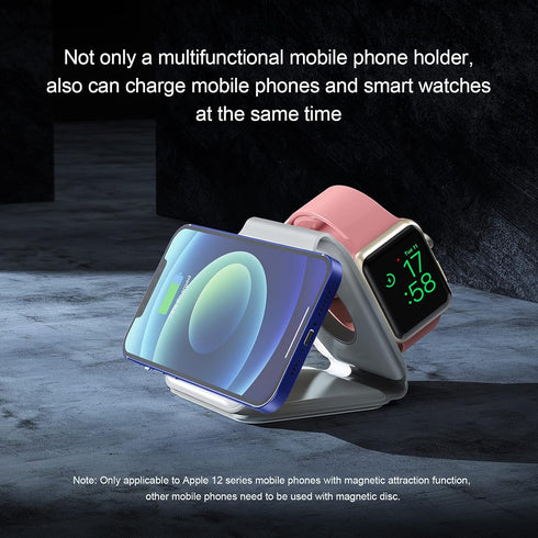 Wireless Charger,3-in-1 Foldable Wireless Charger-Fast Travel Charging Station for iPhone 15/14/13/12 Series,iWatch,and AirPods-Wireless Charger...