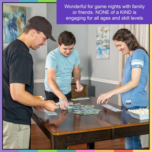 AMIGO Games None of a Kind Brainteaser Card Game – A New Kind of Matching Game That is Fun for The Whole Family – for Kids & Adults Ages 7 & Older...