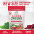 COUNTRY FARMS Super Greens Berry Flavor, 50 Organic Super Foods, USDA Organic Drink Mix (Wheat Grass, Spirulina, Chlorella) Mushrooms & Probiotics...