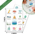 Beach Bingo Game, Party Games with 24 Players, Family Activities, Bingo Cards for Party Supplies, Party Favors Gifts for Young Adults - beach02...
