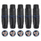 5PCS IP68 Waterproof Electrical Cable Connector, Outdoor 3 Pin Junction Box, Electrical Wire Connector for 3.5-10mm Wire Range(AC 250V, 16A), Quic...