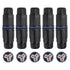 5PCS IP68 Waterproof Electrical Cable Connector, Outdoor 3 Pin Junction Box, Electrical Wire Connector for 3.5-10mm Wire Range(AC 250V, 16A), Quic...