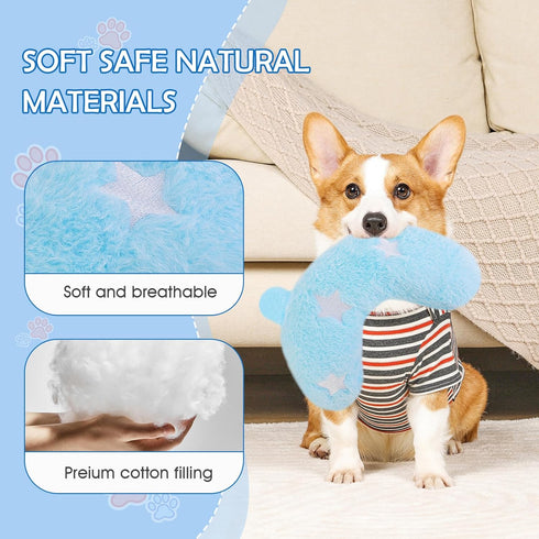 Pet Pillow for Dogs & Cats, Dog Calming Pillow, Dog Neck Pillow U-Shaped Pillow for Dogs & Cat, Soft Fluffy Cat Bed Pillow Pet Calming Toy, Joint ...
