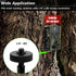 Trail Camera Mount, Trail Camera Holder, Hunting Accessory, 3 Pack Tracking Camera Bracket, Tree 1/4" x 20 Screw Mounting Brackets for Reliable Ca...