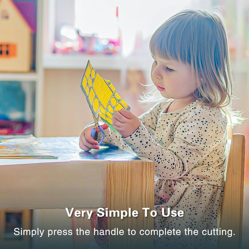 Loop Scissors, Adaptive Design, Preschool Training Scissors, Mini Squeeze Scissors, Lefty Support, (3Pcs)...