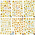 7 Sheets Sunflower Nail Stickers Decals Flower Nail Decals 3D Self Adhesive Spring Summer Nail Art Stickers Floral Designs Nail Art Supplies for W...