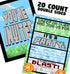 Pixel Party Invitations - 20 Invitations + 20 Envelopes - DOUBLE SIDED - Video Game Invitations - Game Truck Party Supplies - Brights 20ct...