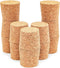Juvale 12-Pack Bottle Cork Stoppers - Size 22 (1.7 In Top x 1.46 In Base x 1.49 In Height) Brown - Tapered Design for Easy Insert & Remove...
