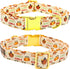 Dog Collar, Thanksgiving Dog Collar Turkey Pet Collar Bow Holiday Dog Collar Bows Girl Boy Bow Dog Collar Puppy Collar Adjustable Dog Collar for X...