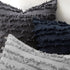 MIULEE Set of 2 Decorative Boho Throw Pillow Covers Linen Striped Jacquard Pattern Cushion Covers for Sofa Couch Living Room Bedroom 18x18 Inch Na...