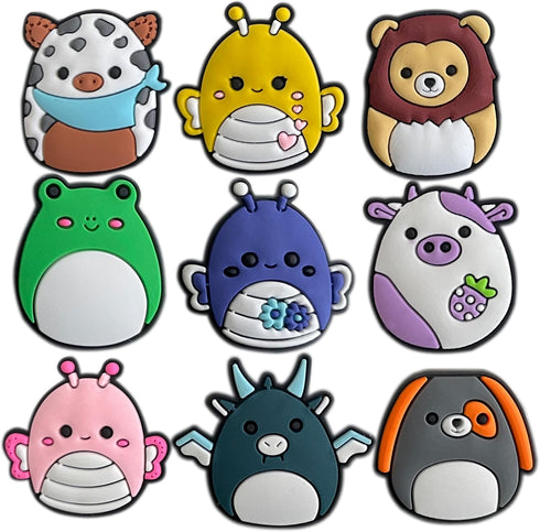 monochef Shoe Charms for Kids Adults: 30 Pack Cute Animal Cartoon Shoe Decoration Charms, Shoe Charm, Charms for Shoes Bracelet Wristband Clog San...