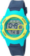 Armitron Sport Women's Digital Chronograph Black Resin Strap Watch...