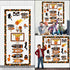 gisgfim 36pcs Basketball Bulletin Board Decoration Basketball Theme Bulletin Boarders It’s Game Time Basketball Cut-Outs Sports Bulletin Board Dec...