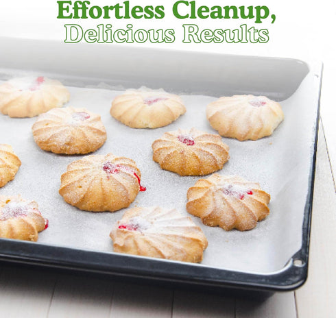Regency Wraps Parchment Paper Sheets For Non-Stick Cooking and Baking, Greaseproof Paper Liners for Cookie Sheets, Cake Pans, Air Fryer and Microw...