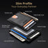 Buffway Slim Minimalist Front Pocket RFID Blocking Leather Wallets for Men and Women - Alaska Black...