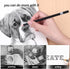 Professional Triangular Drawing Sketching Pencil Set,6H,4H,2H,H,HB,F,B,2B,3B,4B,6B,8B,10B,12B Graphite Shading Pencils for Beginners,ProArtists,Dr...