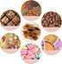 100 Pcs Resealable bags, 3.5" x 5.5" Sealable Stand Up Kraft Paper Bags with Matte Window, Zip Lock Food Storage Bags for Packaging Products...
