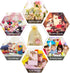 50pcs Large Organza Bags 8X12 Inch Gold Sheer Mesh Drawstring Gift Pouches for Christmas Wedding Party Favors (Gold)...