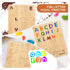 Asweets Wooden Letters Practicing Board,Double-Sided Alphabet Tracing Boards to Writing ABC Educational Toy Game Tool Montessori Kids Gift for Pre...