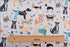Hanjunzhao Cute Animals Cat Dog Fat Quarters Fabric Bundles 18 x 22 inch for Quilting Sewing Crafting...