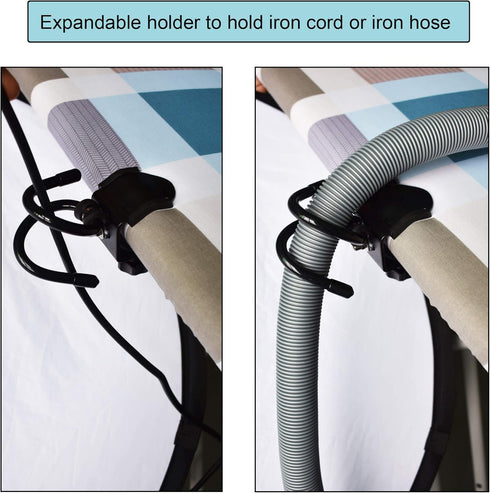 YYST Steam Iron Cord Holder Cord Minder with Universal Clip Black...
