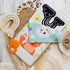 ZICOTO Soft Tummy Time Book with Large Stimulating Baby Safe Mirror - High Contrast Montessori Sensory Developmental Toy for Newborn/Infant 0-3 & ...