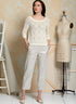 Vogue V9374ZZ Women's Loose Fitting Pants Sewing Patterns by Marcy Tilton, Sizes 16-26, White...