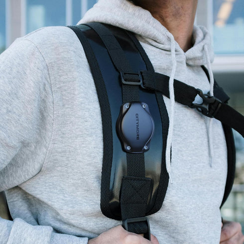 AirTag Strap Mount | Airtag Holder case?1 Pack? Compatible with Apple AirTag, IPX8 Waterproof & Discreet | for Backpacks, Bags & Camera Straps Hid...