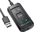 Inwa Aux to USB External Sound Card, Simultaneous Phone Discord Chat & Gaming Sound in Wired Headphone, USB to 3.5mm Jack Audio Adapter Works with...