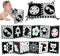 Black and White High Contrast Soft Book for Babies 0-12 Months - Early Education Infant Tummy Time and Sensory Toys, Montessori Cloth Book Activit...