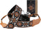 Padwa Lifestyle Camera Strap - 2" Wide Double Layer Cowhide Head Cotton Strap,Vintage Jacquard Embroidery Universal Neck & Shoulder Camera Straps ...