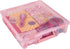 ArtBin 6955RK Super Satchel 1-Compartment Box, Art & Craft Organizer, 1-Pack, Translucent Blush...