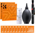 K&F Concept 15-in-1 Camera Lens Cleaning Kit with Camera Blower, Glasses Wipes*10, Cleaning Liquid, Microfiber Cleaning cloth*2, Lens Cleaning Pen...