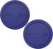 Pyrex 322-PC Blue Round Plastic Mixing Bowl Lid (Will NOT fit Pyrex 7201 Glass Dish), Made in the USA...