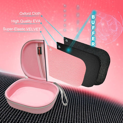 XANAD Pink Case for JBL Tune 520BT/720BT/510BT/660NC/700BT/710BT/760NC/750BTNC/ 660 BTNC/560BT/500BT/E45BT or JBL Live 650BTNC / 460NC / 400BT / 5...