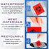 APQ Biohazard Specimen Bags, 6 x 9 Inch. Pack of 100 Clear Zipper Specimen Bags. 2 Wall Polyethylene Specimen Bag. 2 Mils Specimen Biohazard Bag. ...
