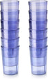 New Star Foodservice | Restaurant-Grade Beverage Tumblers (Blue (Set of 12), 8 oz)...