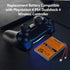 3.7V 2000mAh LIP1522 Replacement Battery with Big and Small Plug for Playstation 4 PS4 Dualshock 4 Wireless Controller (1-Pack)...