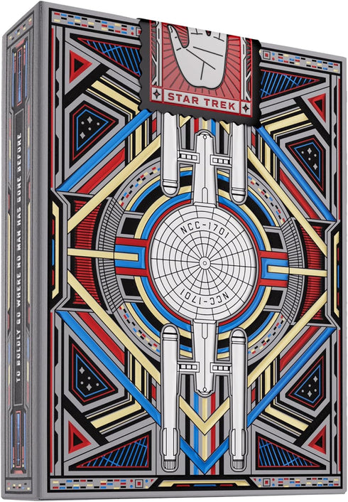 theory11 Star Trek Light Premium Playing Cards, Poker Size Standard Index, Luxury Playing Cards...