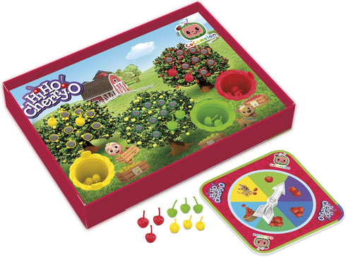 Hasbro Gaming Hi Ho Cherry-O: CoComelon Edition Board Game, Counting, Numbers, and Matching Game for Preschoolers, 2-3 Players, Ages 3+ (Amazon Ex...