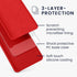 kwmobile Case Compatible with Samsung Galaxy S9 Case - TPU Silicone Phone Cover with Soft Finish - Classic Red...